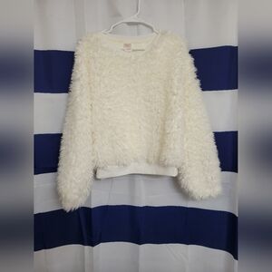 Cream Fuzzy Sweater